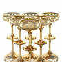Набор креманок для шампанского 270 мл "Золотое игристое", фотография 1. Интернет-магазин ЛАВКА ПОДАРКОВ